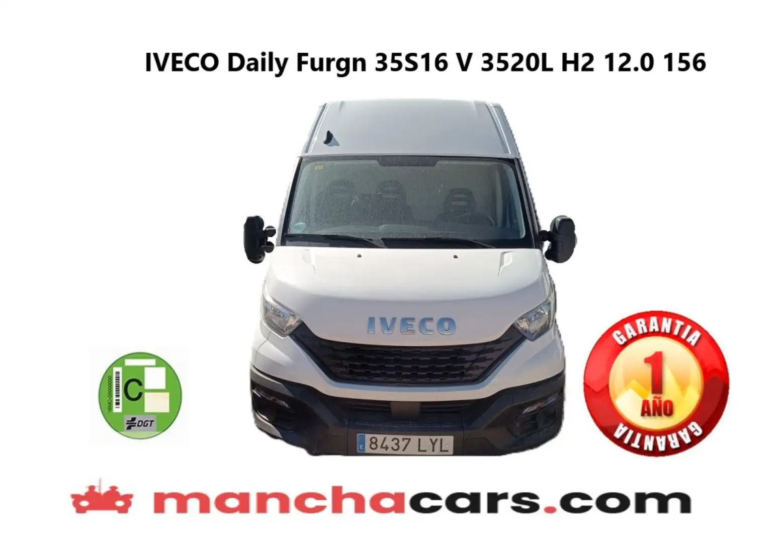 Iveco Daily Furgón 35S16 V 3520L H2 12.0 156 Bianco - 2