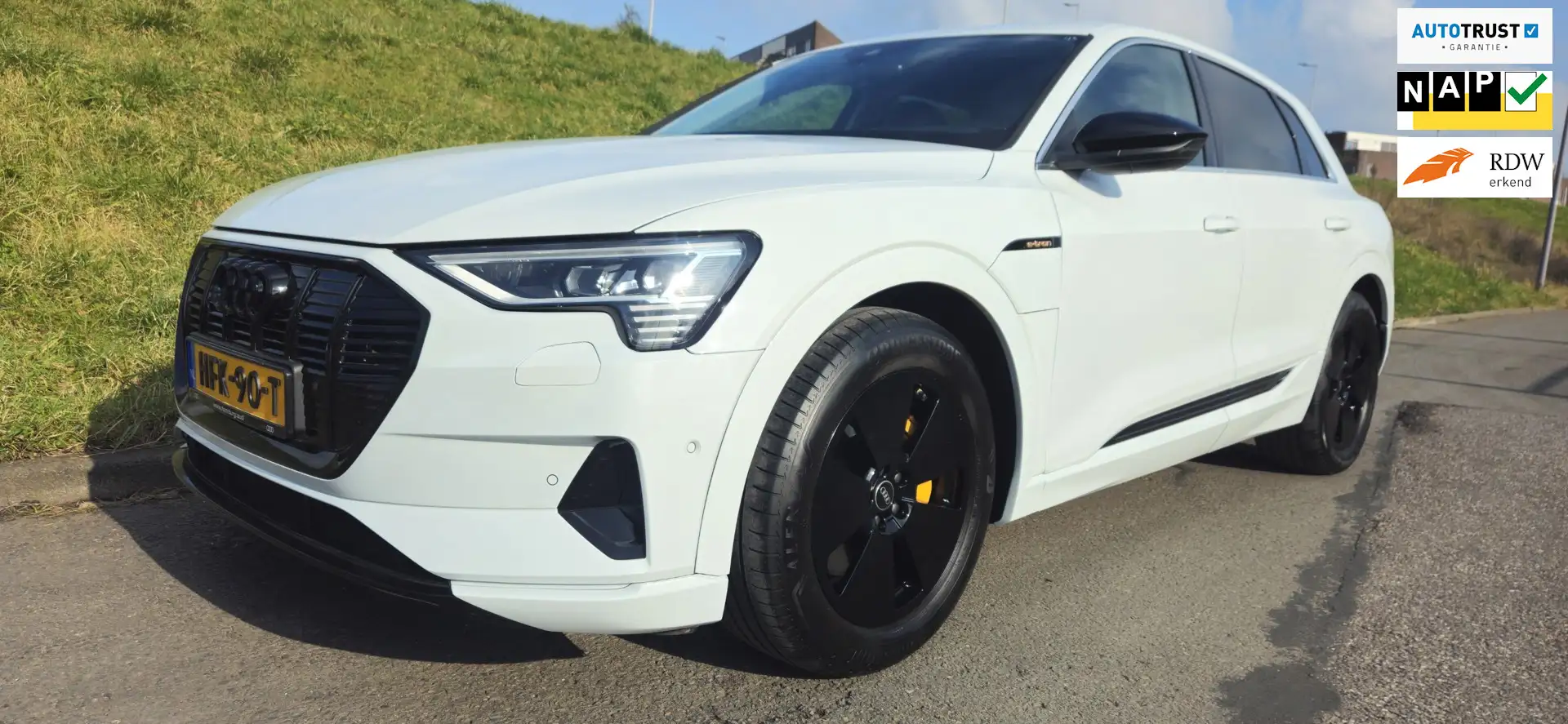 Audi e-tron 50 quattro S edition 71 kWh Blanco - 1