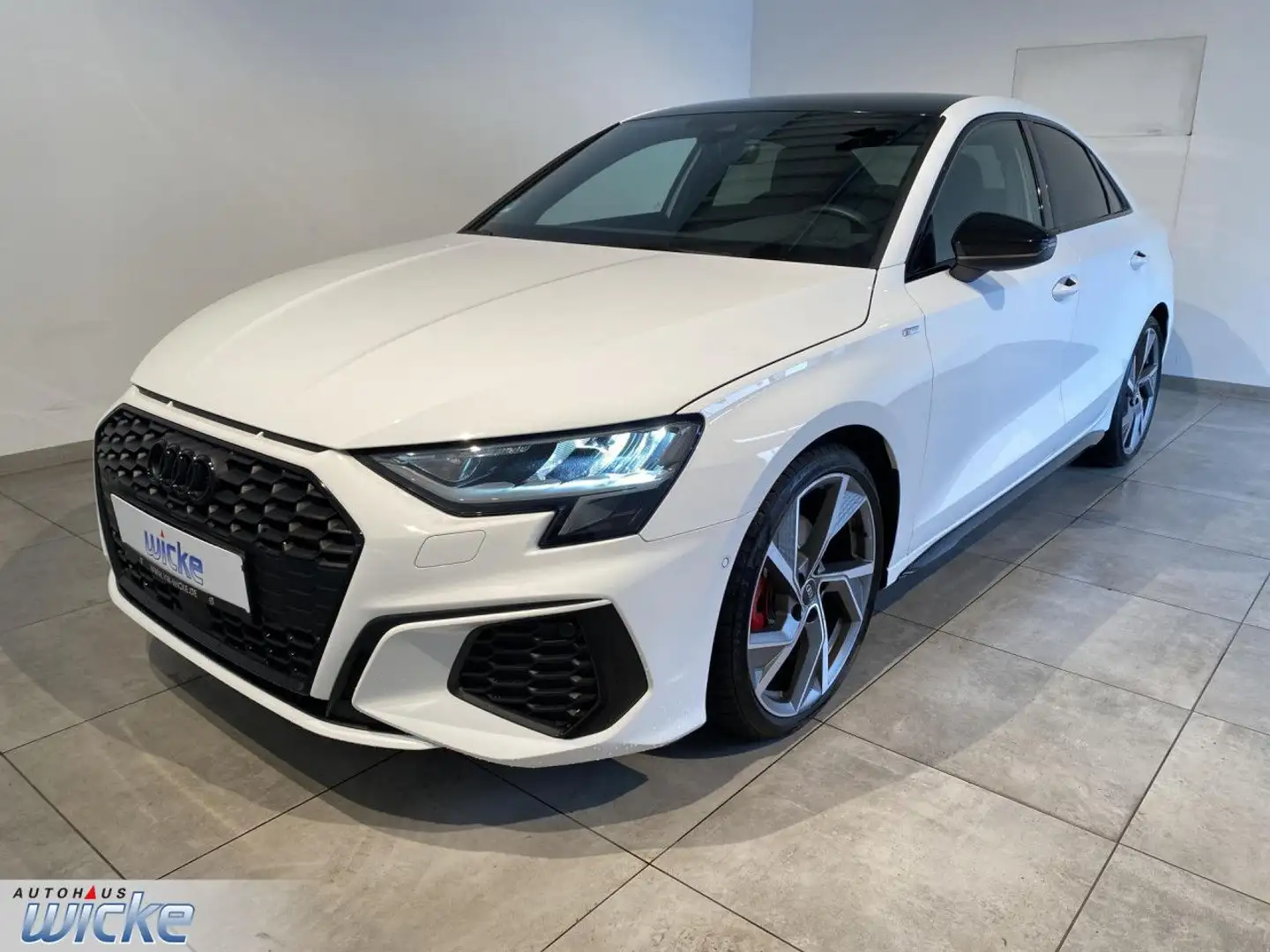 Audi A3 Limousine 35 TDI S TRONIC S LINE NAVI LED SHZ S Weiß - 2