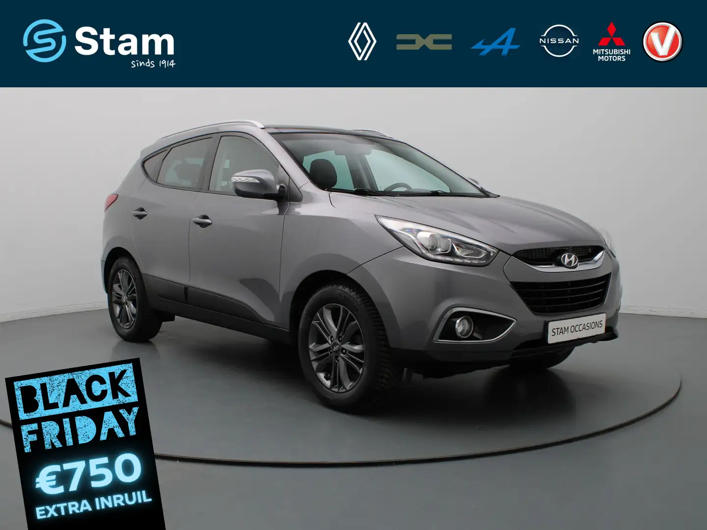 Hyundai iX35 135pk GDI i-Vision Camera | Cruise | Navi | Parkee Grau - 1