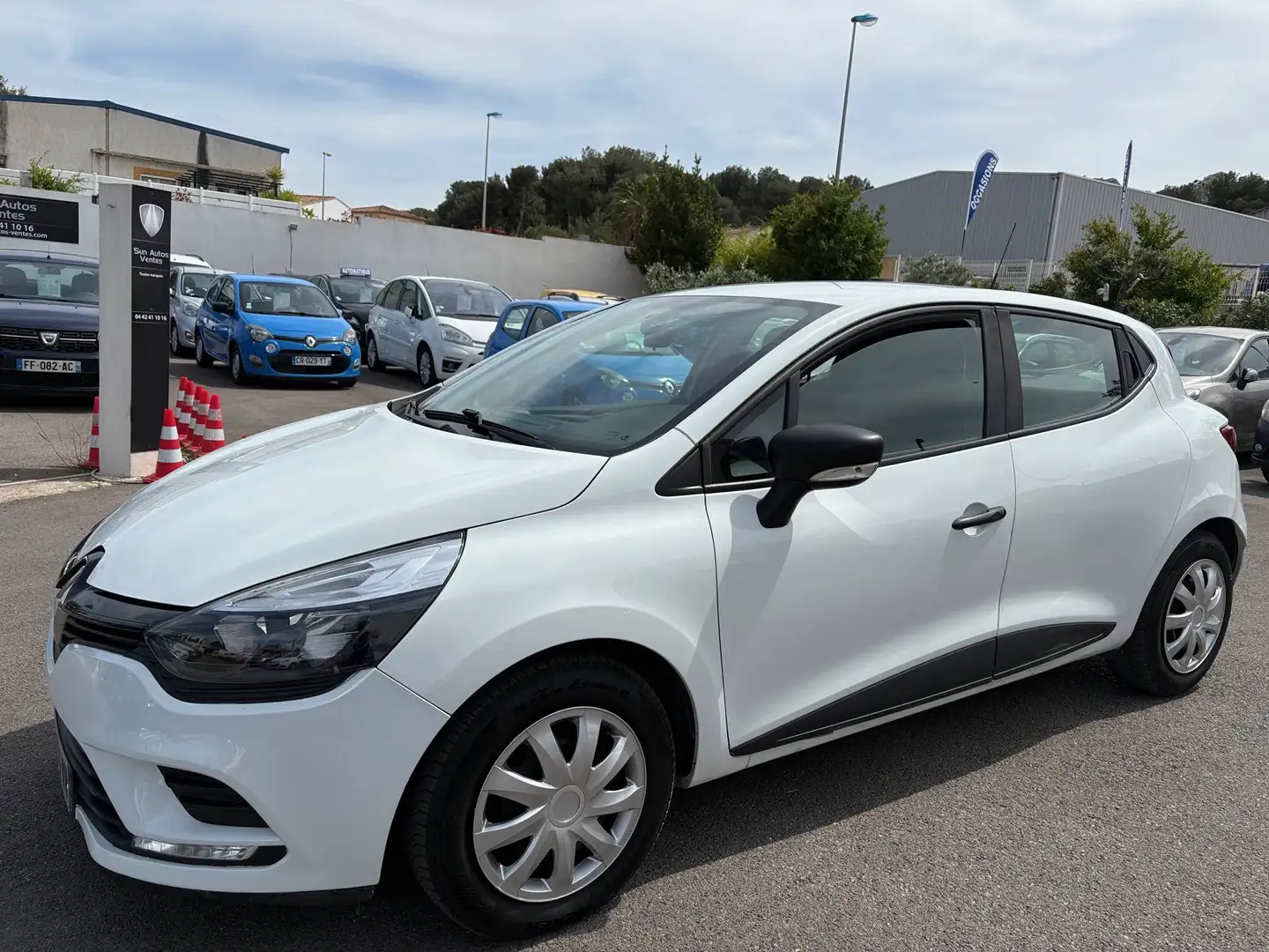 Renault Clio SOCIETE 1.5 DCI 75 ENERGY E6C AIR Blanc - 1