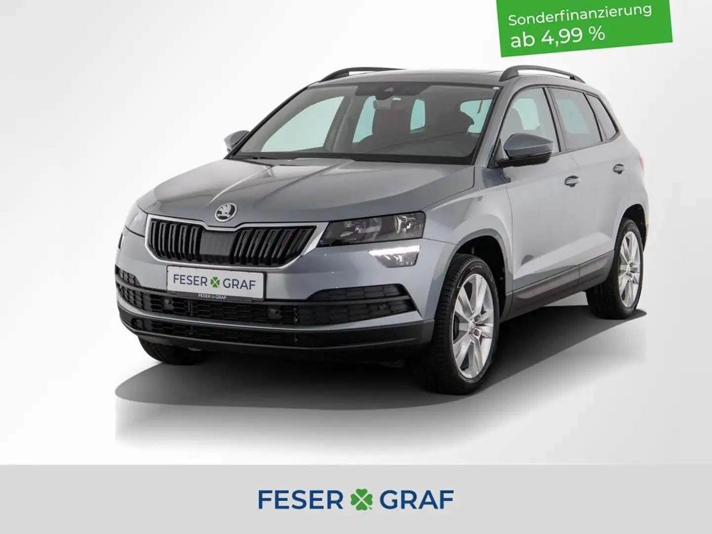 Skoda Karoq 1.5 TSI Style Panorama / LED / DAB / Kamera / Navi Gris - 1