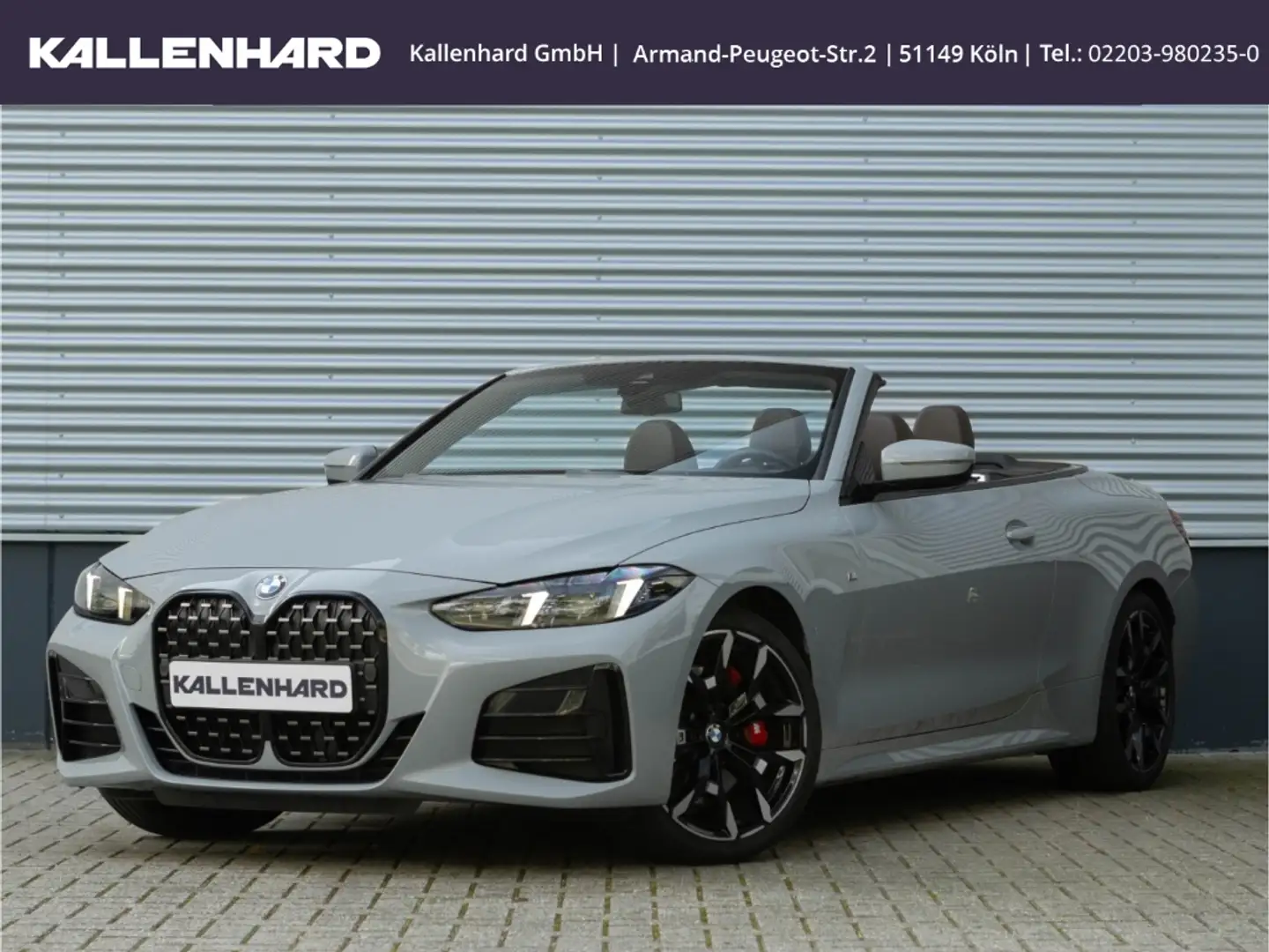 BMW 430 i xDrive Cabrio-M-Sport Pro-Widescreen-Kamera-Hifi Grau - 2