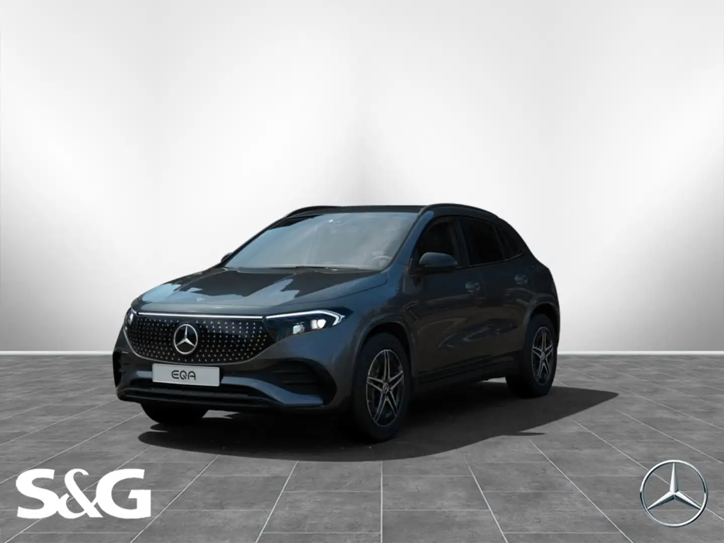 Mercedes-Benz EQA 4M AMG AHK+KAMERA+18 ZOLL+360°+NIGHT Grau - 1