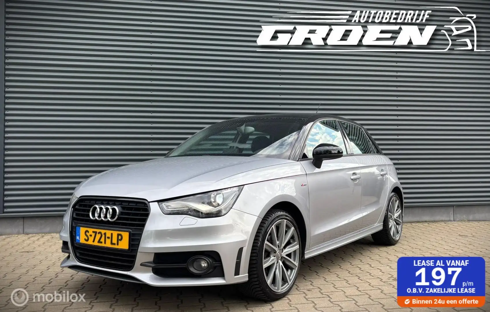 Audi A1 Sportback 1.2 TFSI Ambition Pro Line Business Grijs - 1