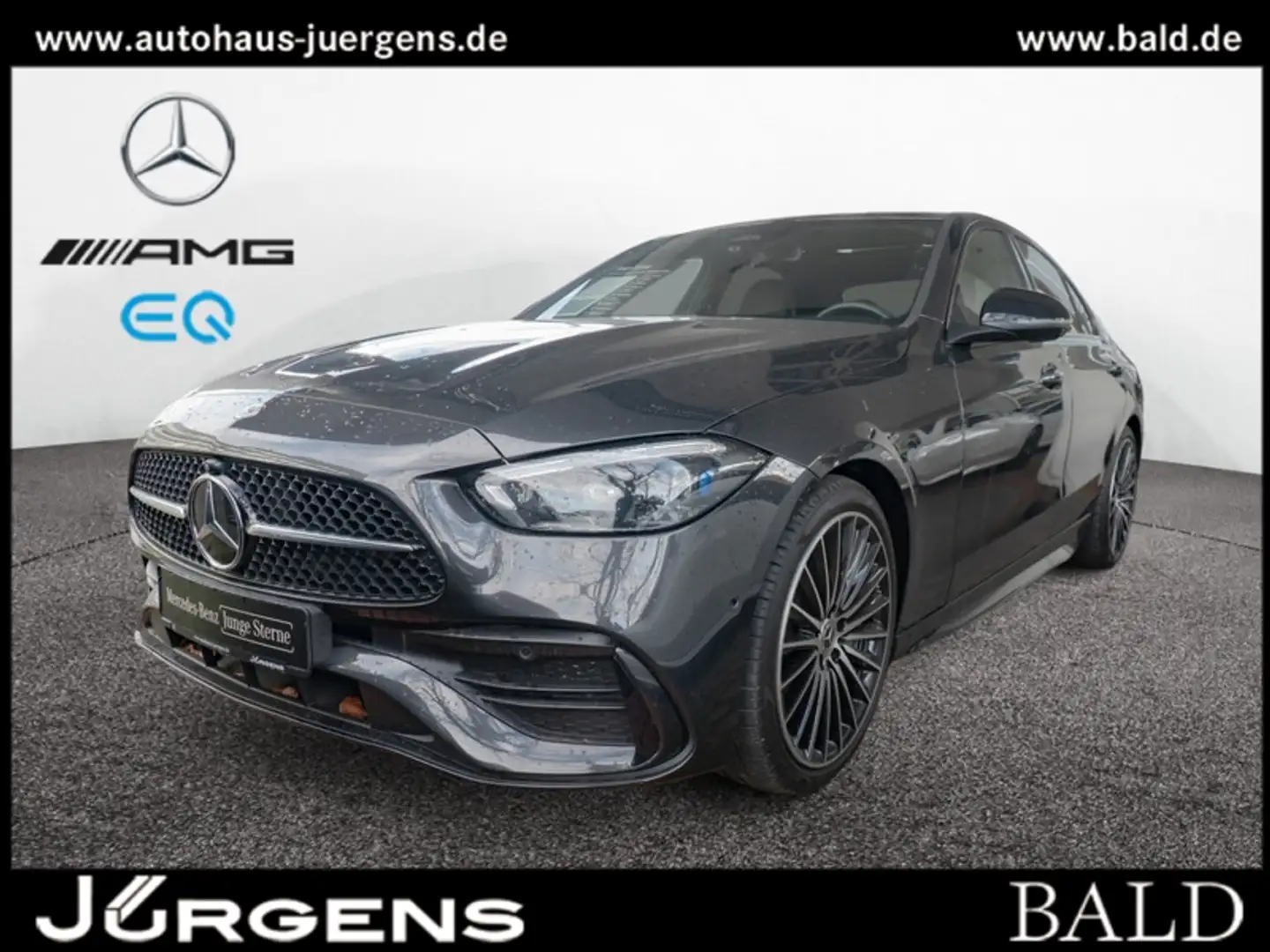 Mercedes-Benz C 300 d AMG-Sport/Pano/Stdhz/Night/Sound/19' Grau - 1