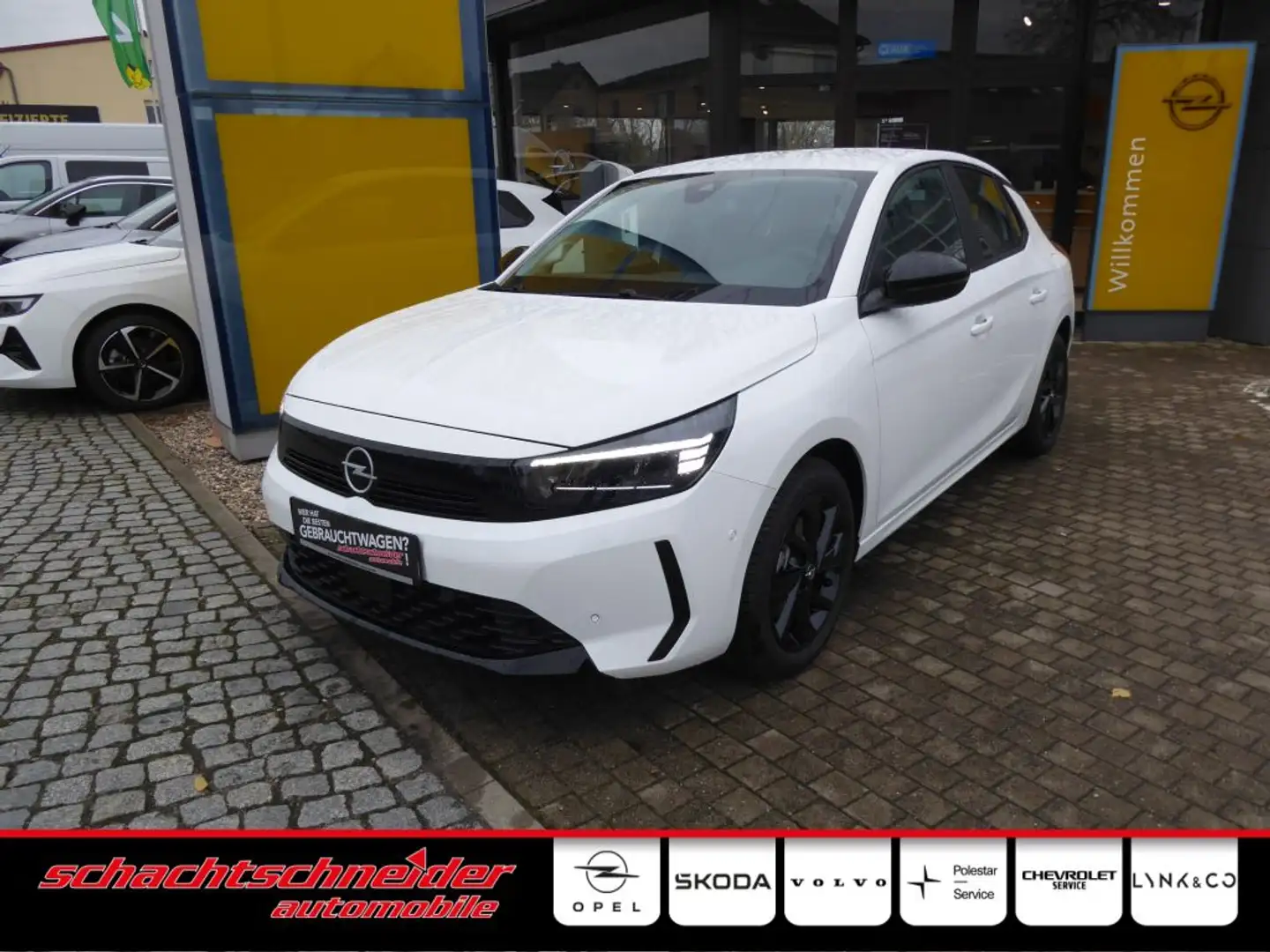 Opel Corsa 1.2 Aut.+Facelift+Allwetter+Kamera+LED+ Weiß - 1