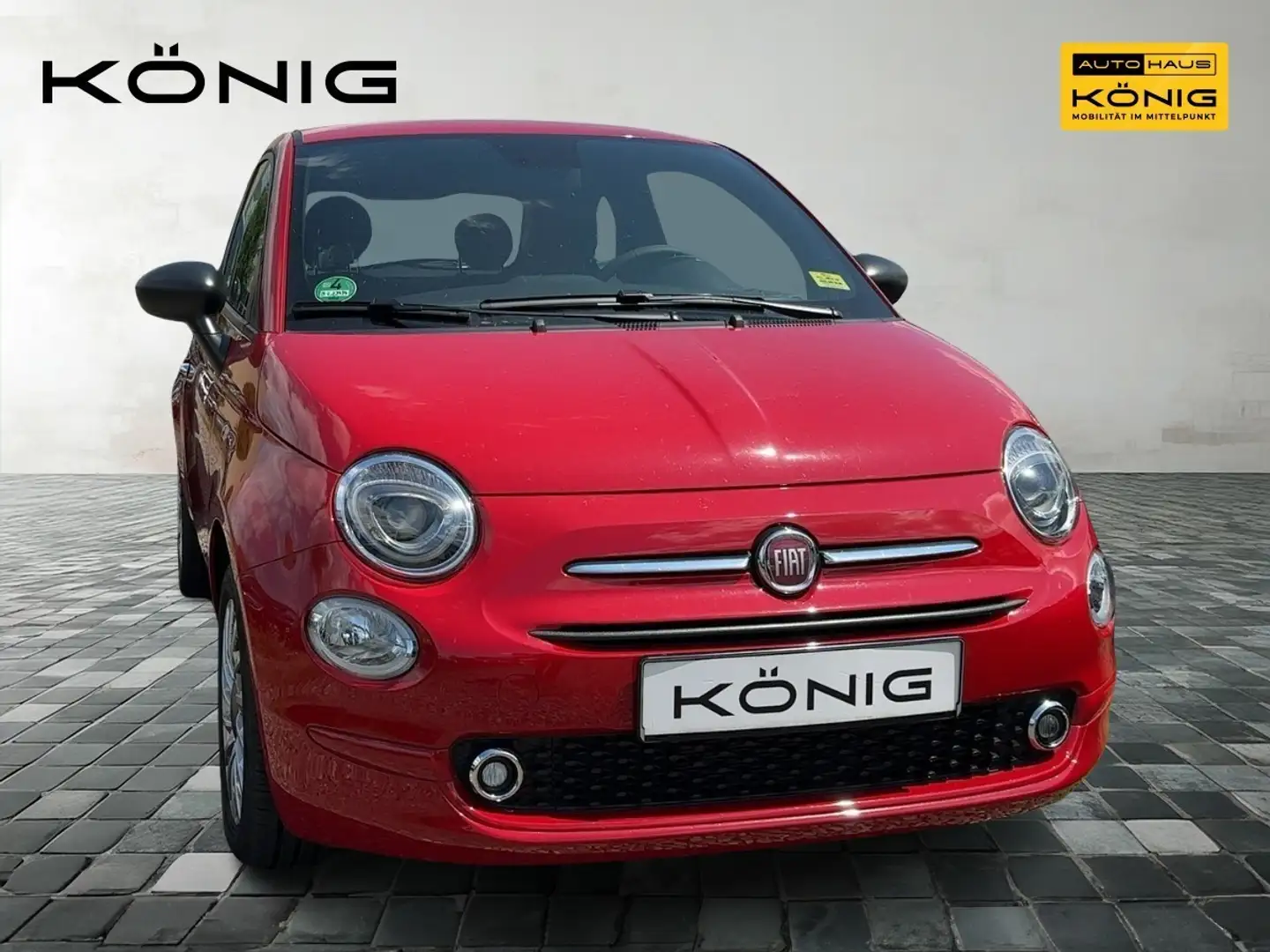 Fiat 500 1.0 GSE Hybrid Klima & Sound Klima*CarPlay Rot - 2