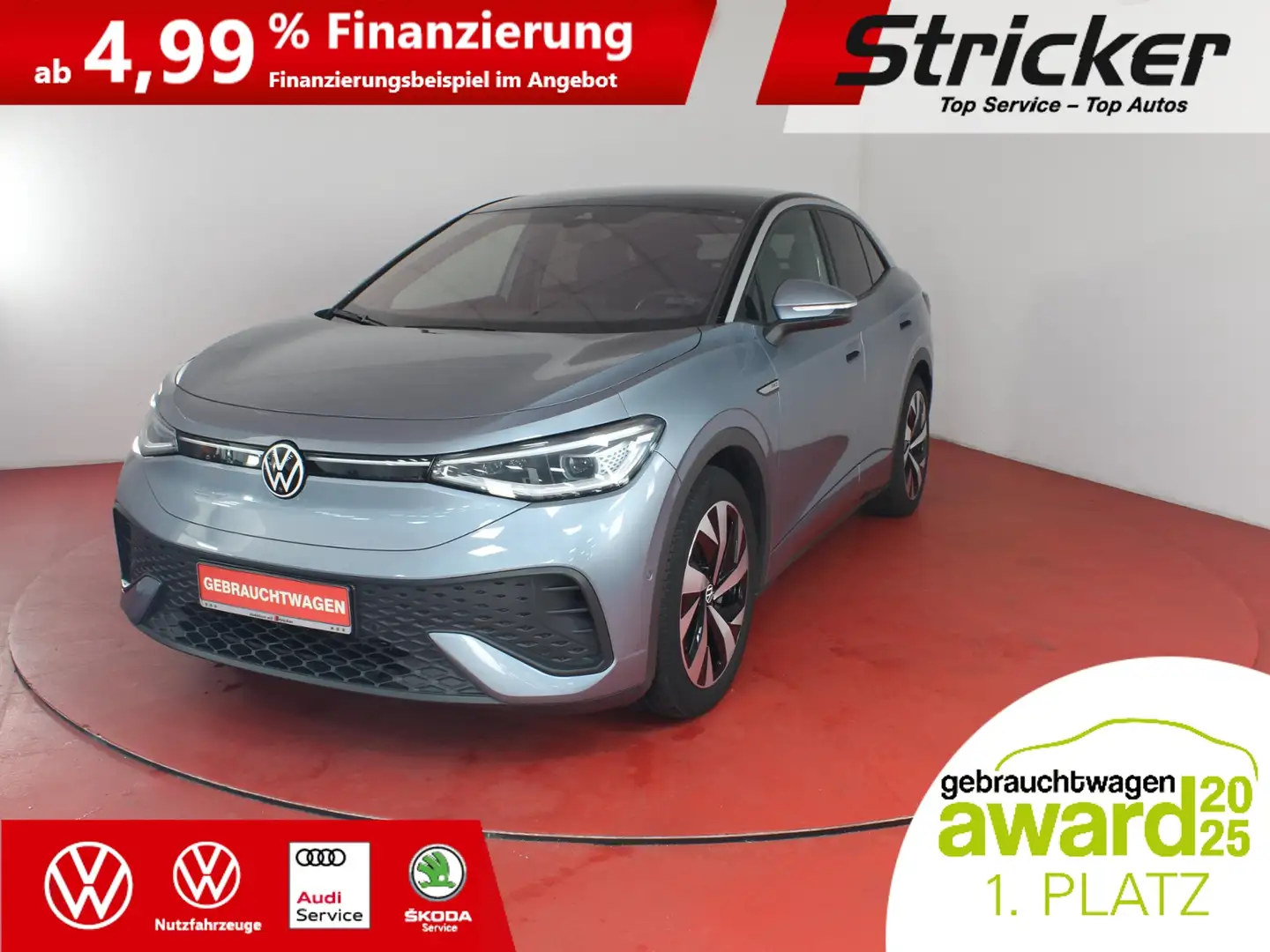 Volkswagen ID.5 Pro Performance 150/77 275,-ohne Anzahlung IQ.Lig Modrá - 2