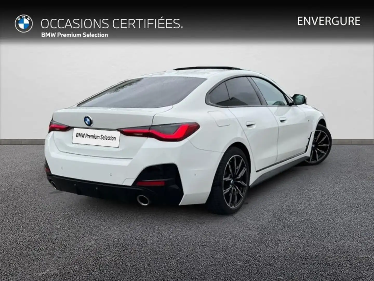BMW 420 420dA xDrive 190ch M Sport Blanc - 2