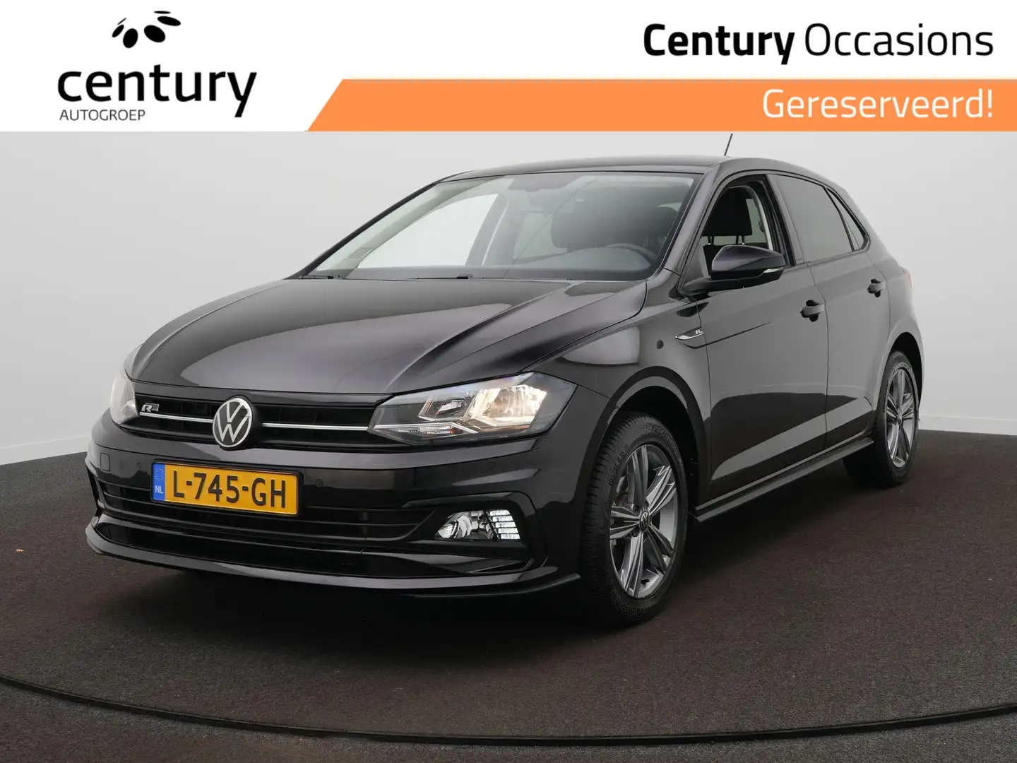 Volkswagen Polo 1.0 TSI Comfortline Business R-Line / Adap. Cruise Noir - 1