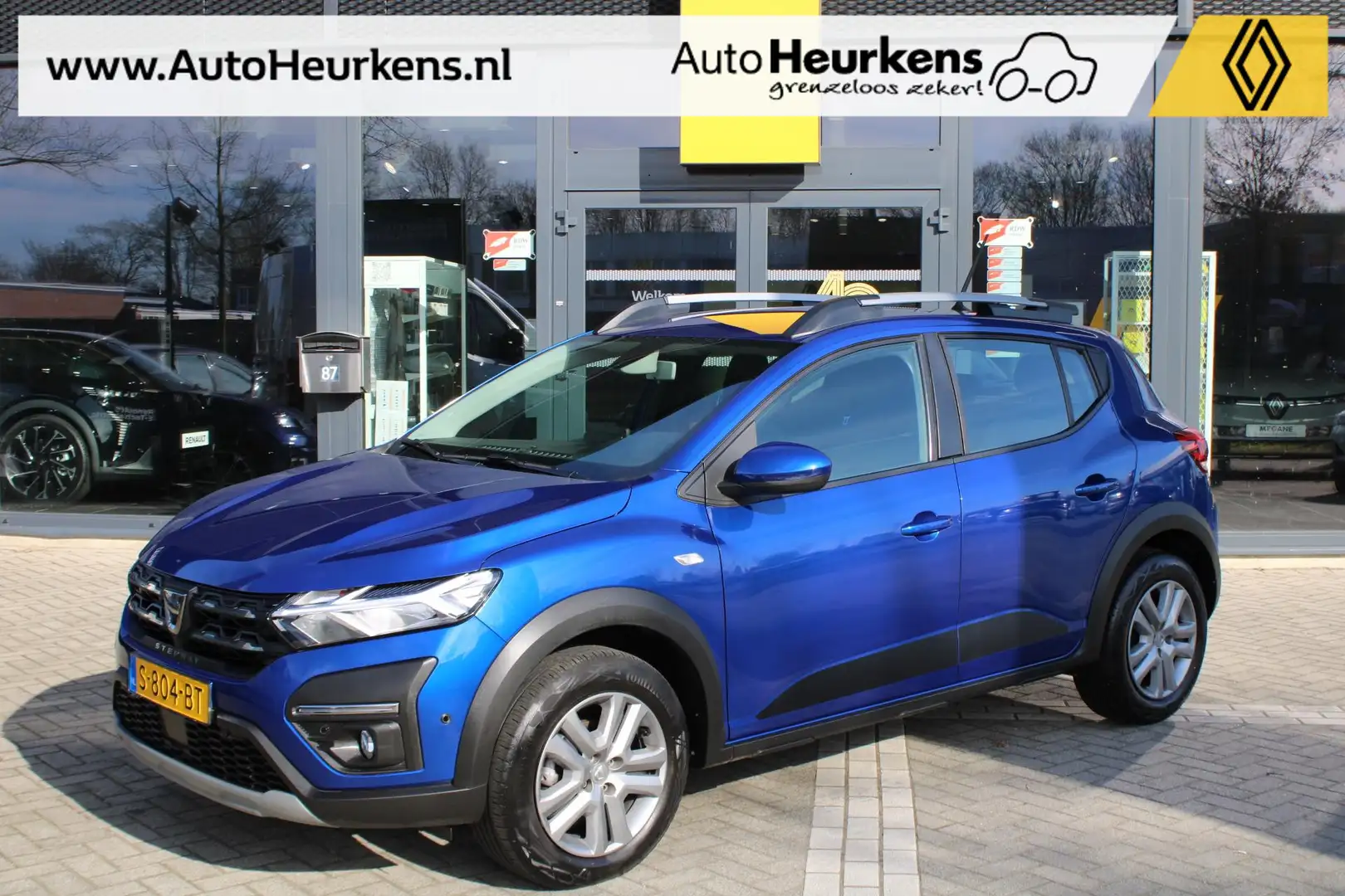 Dacia Sandero Stepway TCe 90 Expression | BTW Auto | 1e Eigenaar Blauw - 1