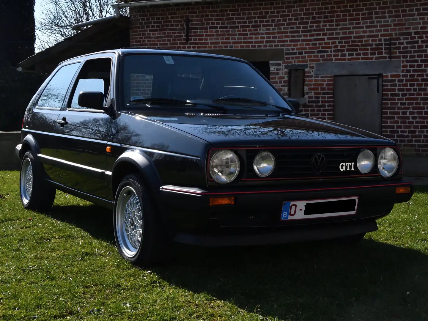 Volkswagen Golf GTI 8 soupapes Gri - 1