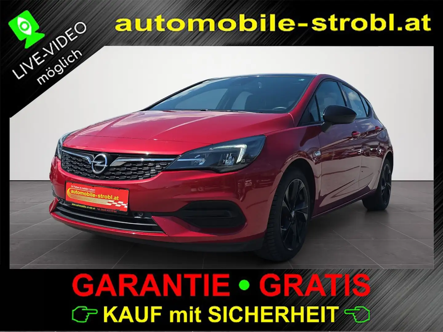 Opel Astra K GS Line LED Sitzhzg GARANTIE Rot - 1