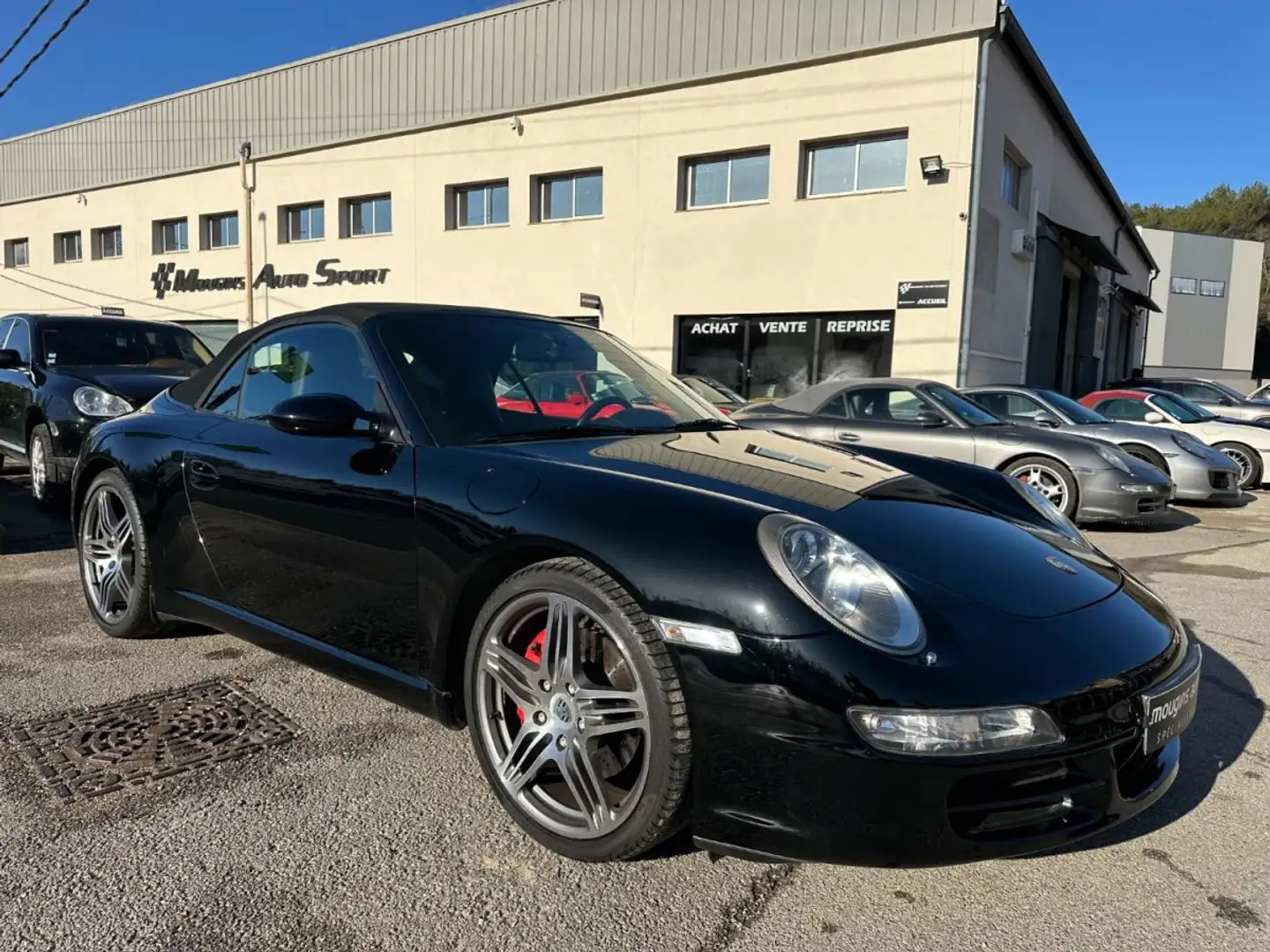 Porsche 911 997.1 S 355CH CABRIOLET TIPTRONIC Noir - 1