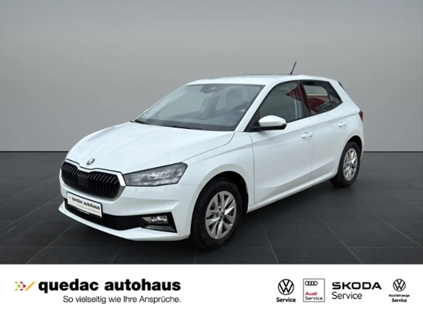 Skoda Fabia 1.0 TSI LED SHZ PDC RFK SMARTLINK Blanco - 1