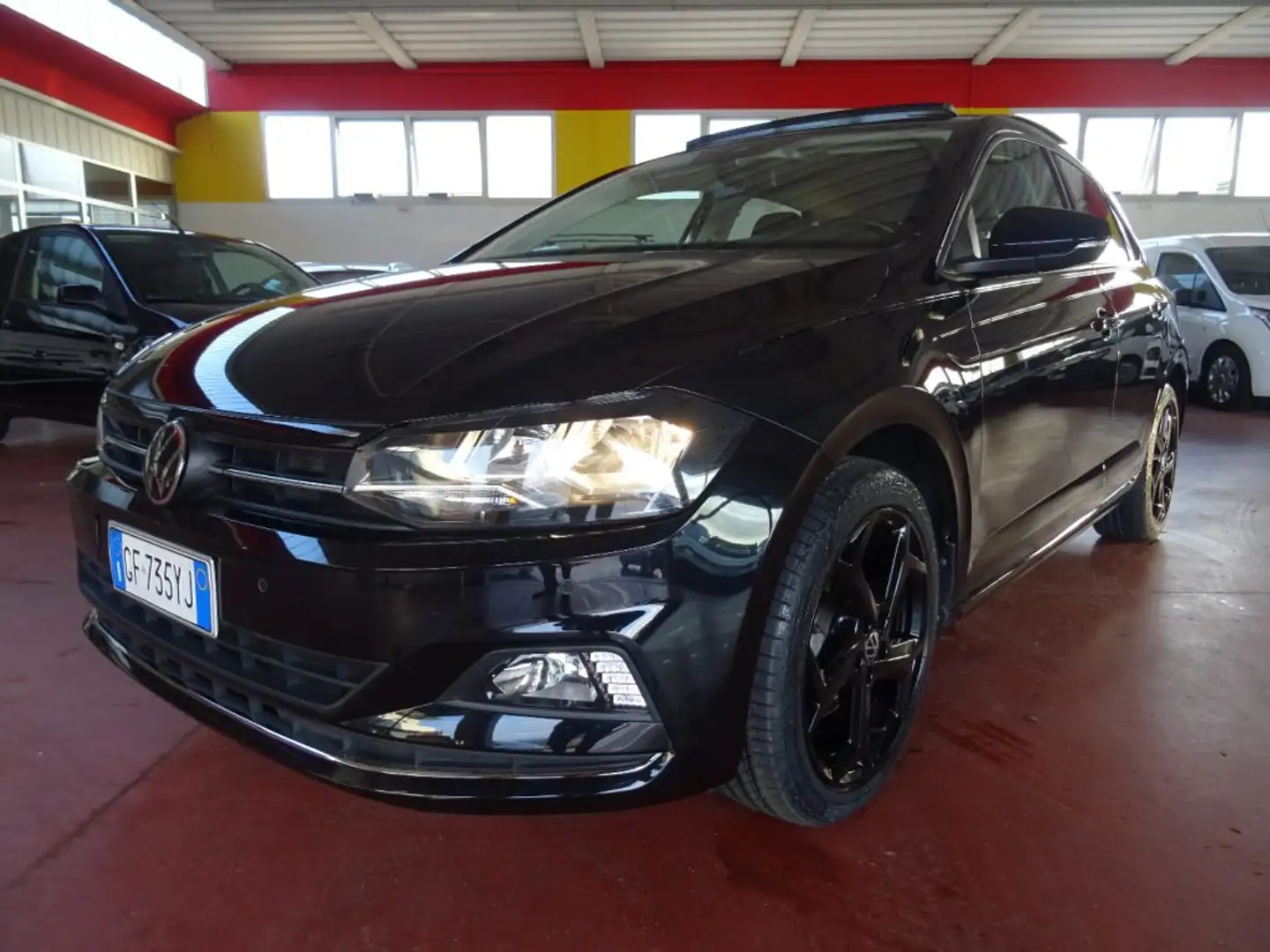 Volkswagen Polo 1.0 TSI 110 CV 5p. Highline RL 17 Tetto Apriblie Negro - 1