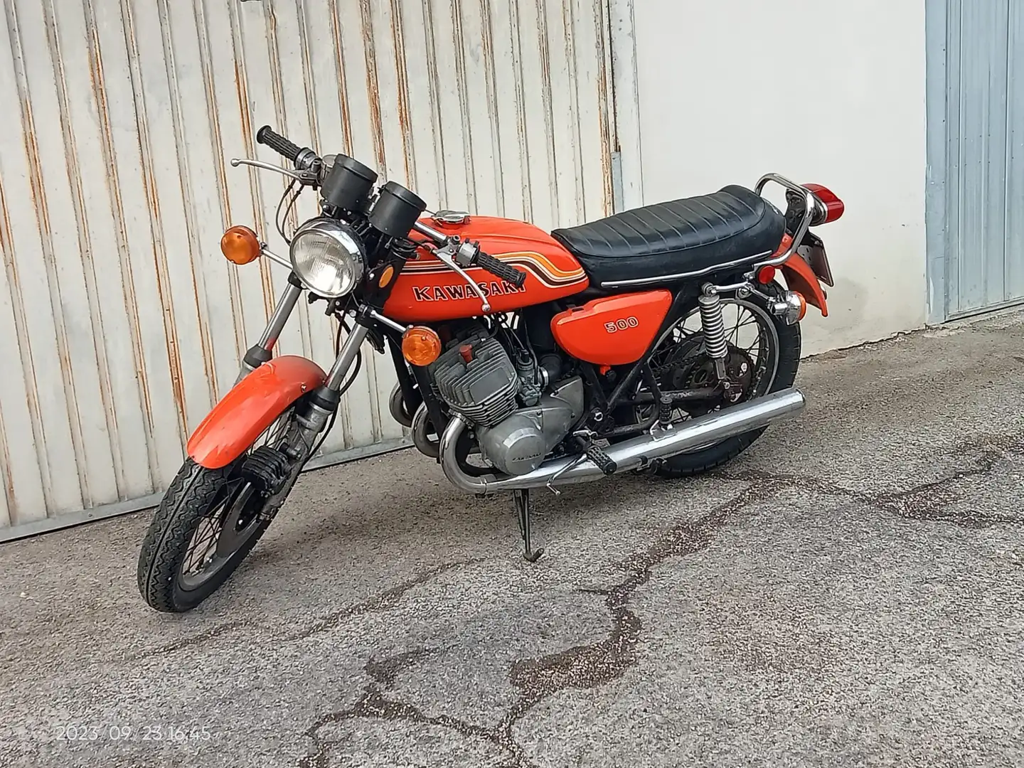 Kawasaki 500 H1 B Pomarańczowy - 1
