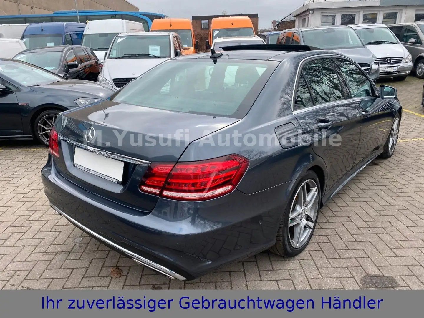 Mercedes-Benz E 350 d 4MATIC AMG-LINE MOTORSCHADEN !!! Сірий - 2