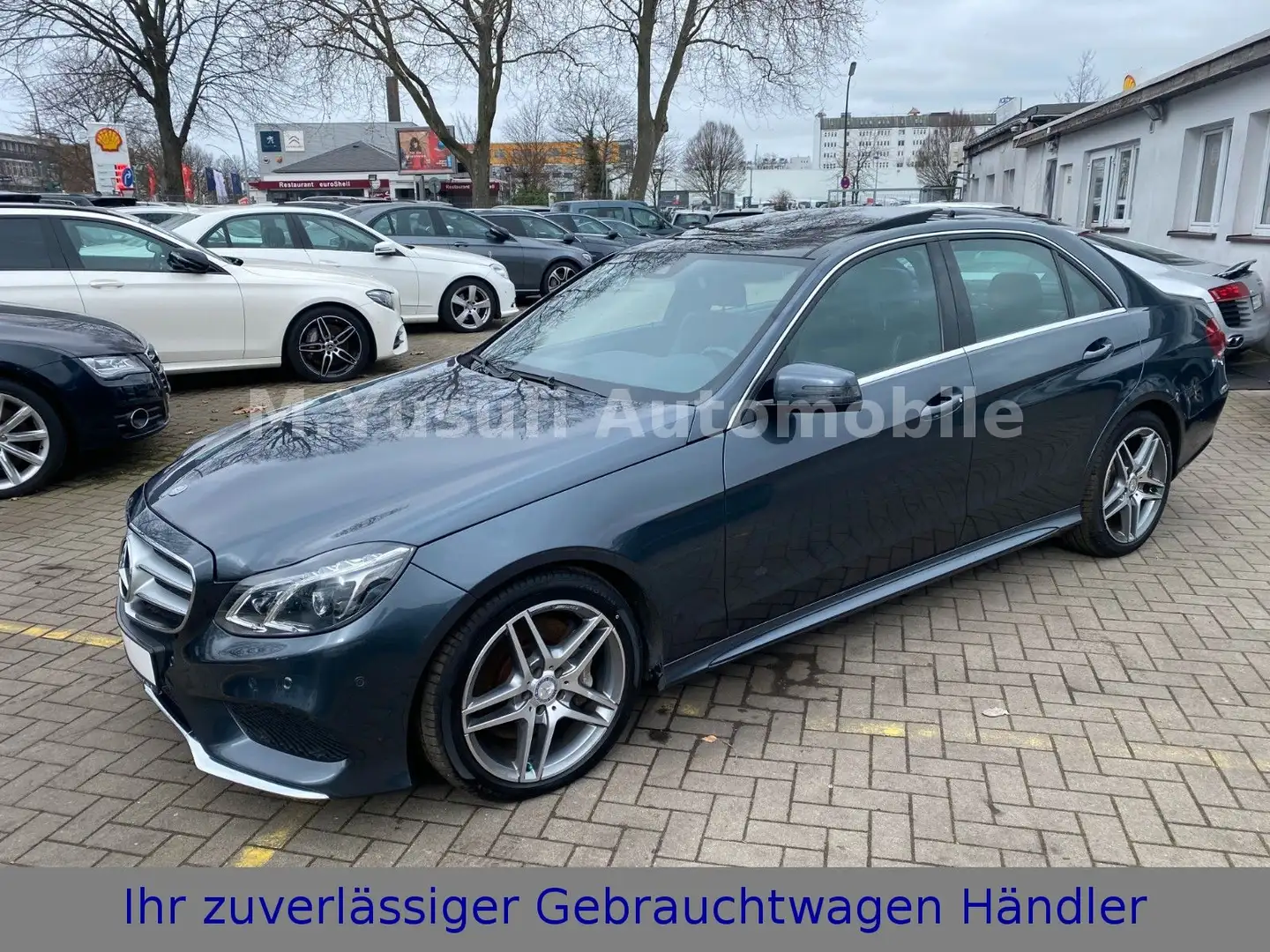 Mercedes-Benz E 350 d 4MATIC AMG-LINE MOTORSCHADEN !!! Сірий - 1
