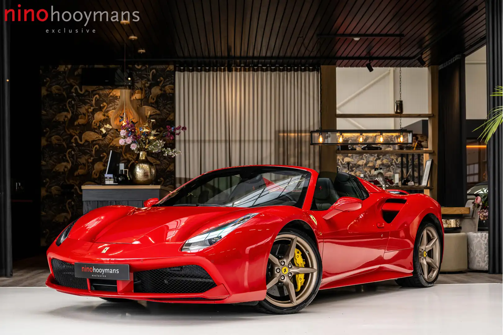 Ferrari 488 Spider HELE | Lift | Sportstoelen Carbon | Sportui Rouge - 1
