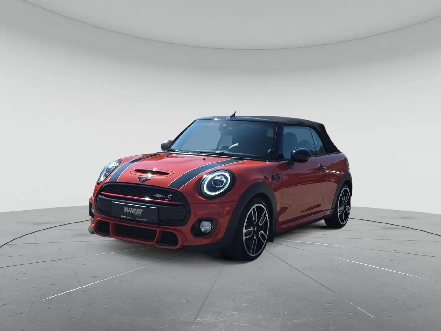 MINI Cooper S Cabrio LEDER/LED/KAM/SHZ/KLIMA/PARK-ASS Orange - 2