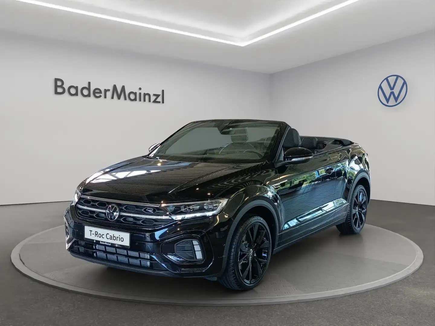 Volkswagen T-Roc Cabriolet 1.5 TSI Matrix Navi AHK SHZ RFK Noir - 1