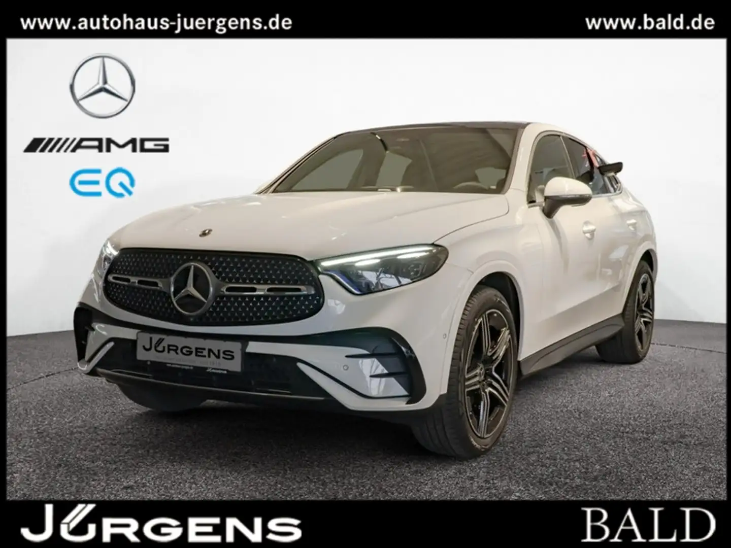 Mercedes-Benz GLC 200 4M Coupé AMG-Sport/360/Pano/AHK/Distr/20 Wit - 1