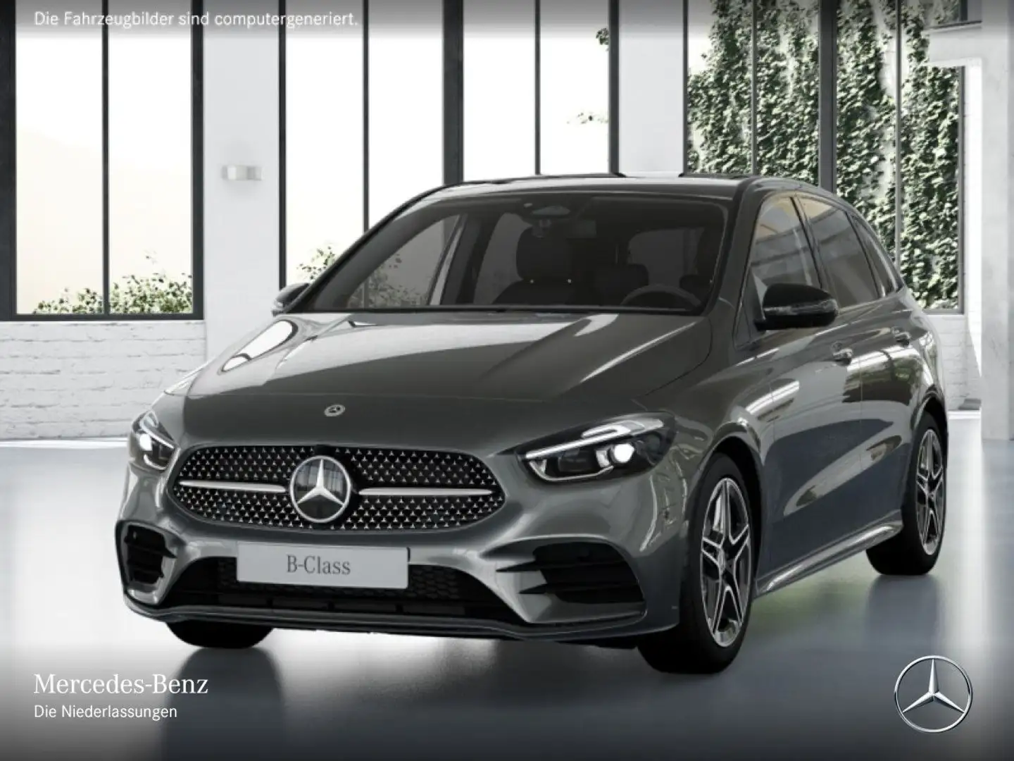 Mercedes-Benz B 200 AMG+NIGHT+PANO+360°+AHK+MULTIBEAM+TOTW+7G Grau - 2