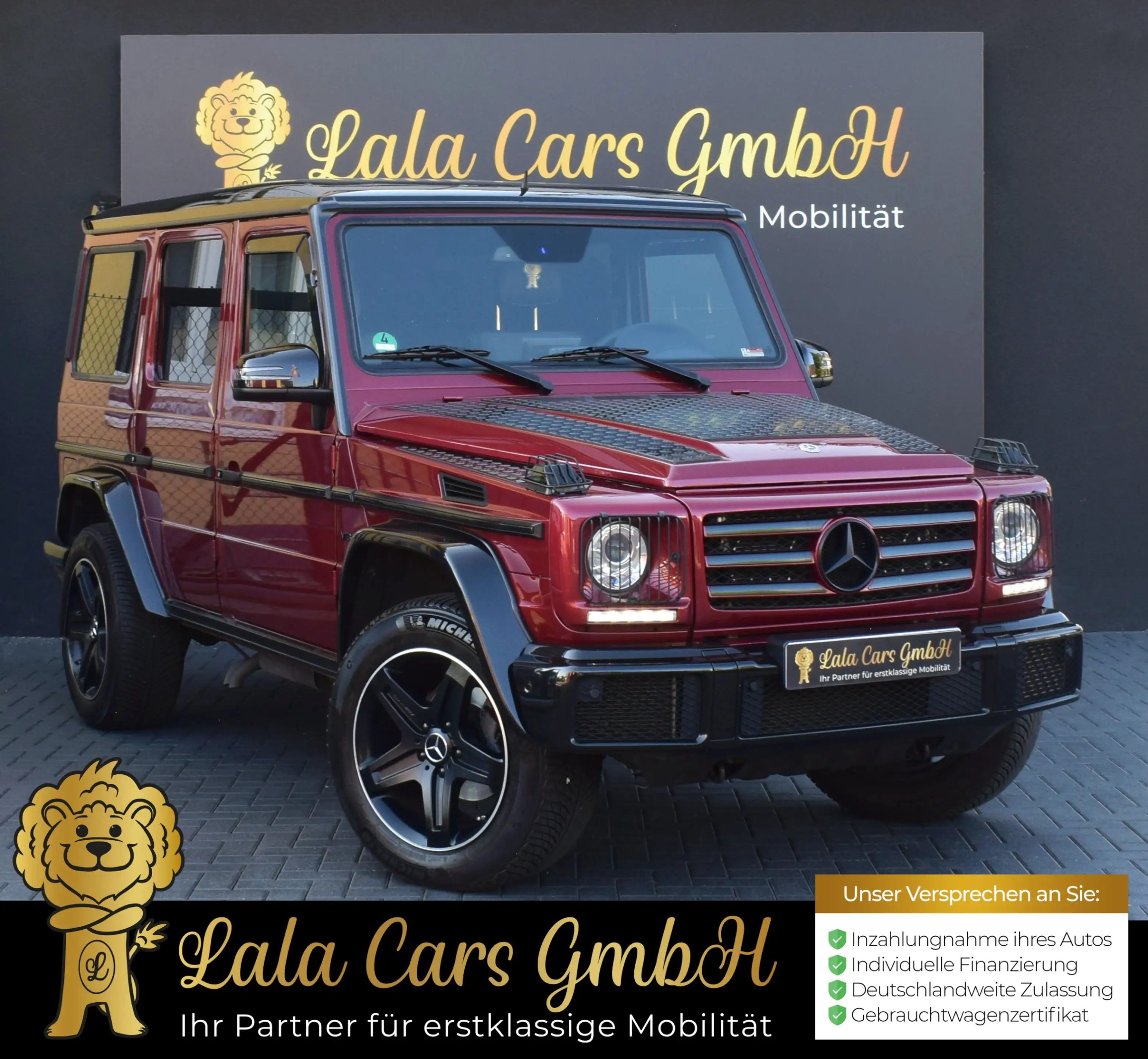Mercedes-Benz G 500 DESIGNO-DYNAMICA BIXENON SPORT-ABGASANLAGE