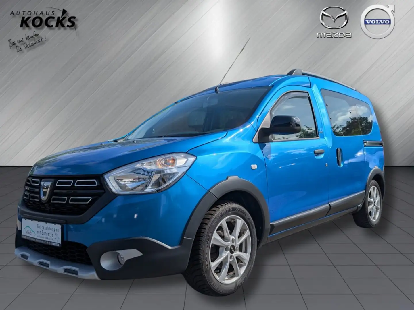 Dacia Dokker Stepway Celebration Rückfahrkamera Navi Bleu - 2