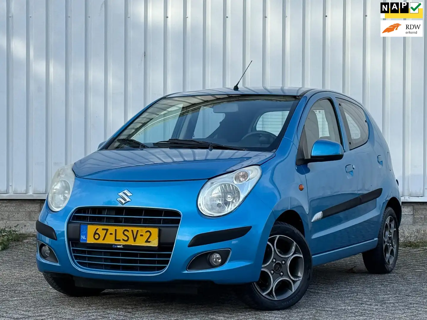 Suzuki Alto 1.0 Exclusive 2e Eigenaar,Airco,ElektrischeRamen,T Blu/Azzurro - 1