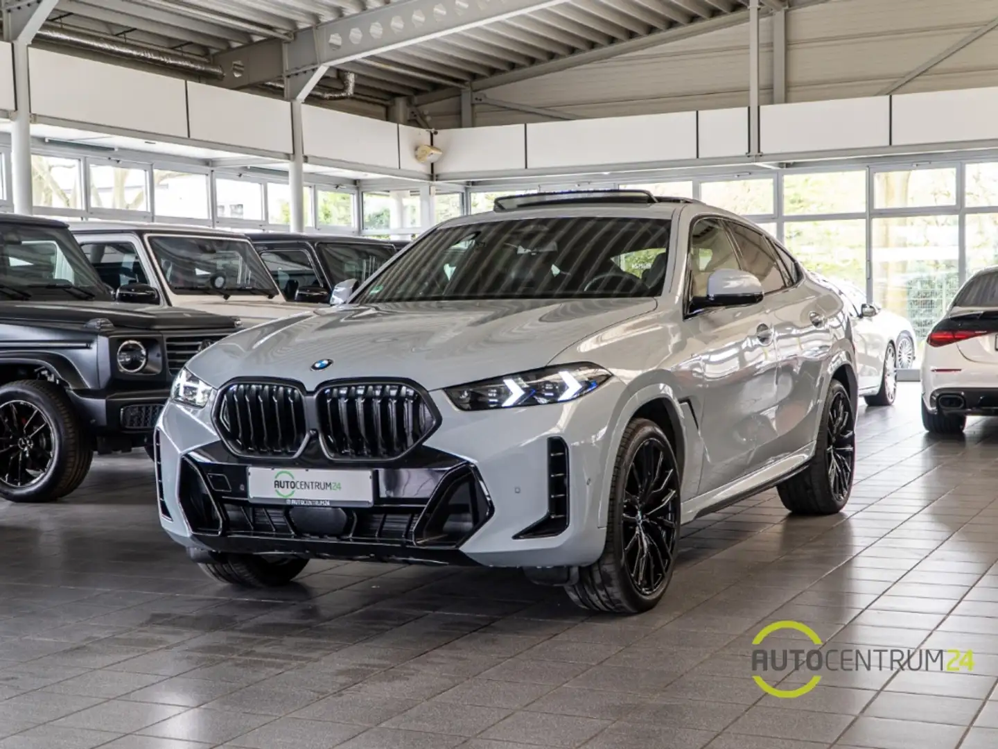 BMW X6 40d M Sport Pano HK AHK Carbon Luft Memo Gri - 2