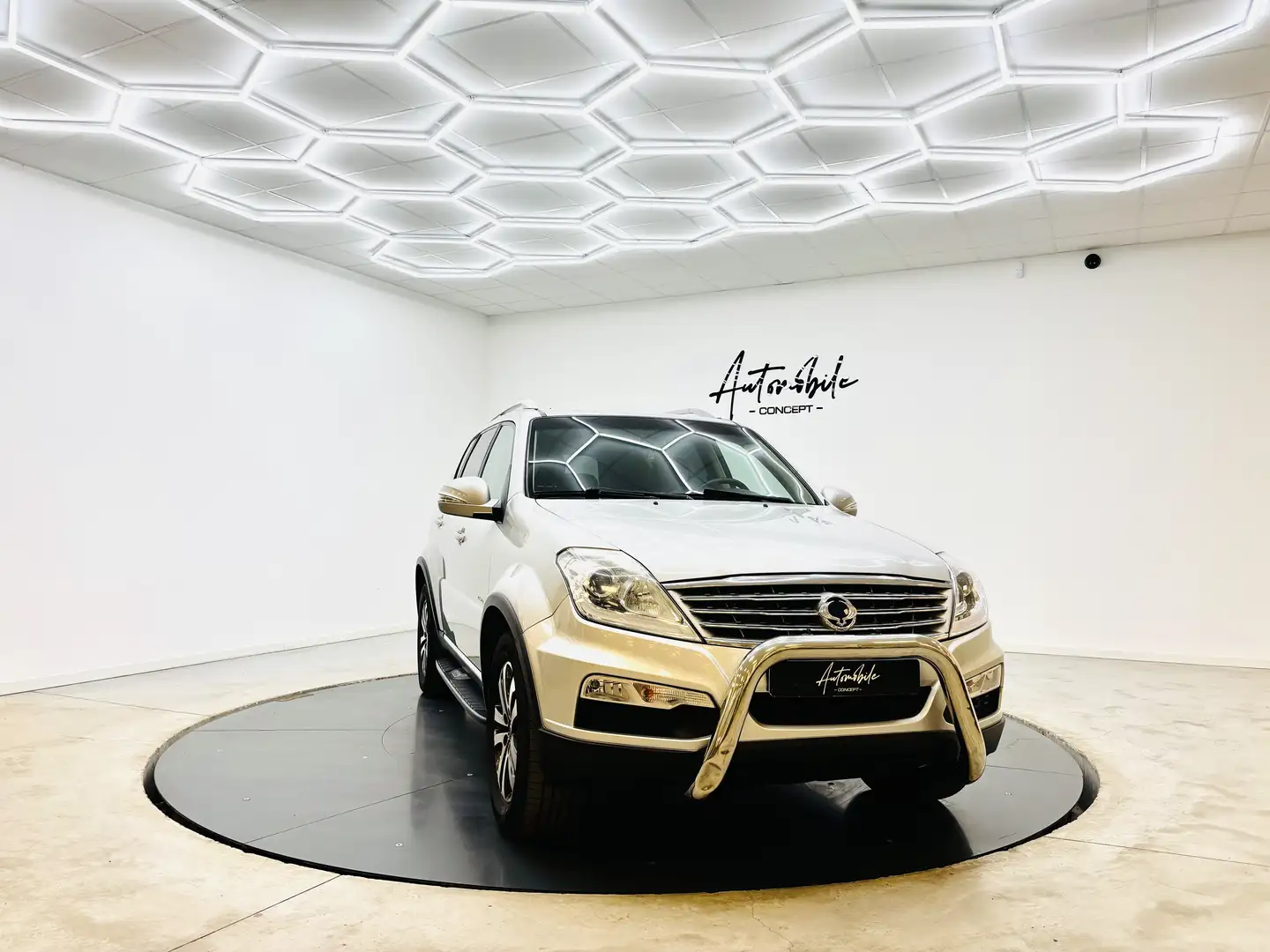 SsangYong Rexton ✅1AN GARANTIE✅7 PLACES✅REMORQUE✅CUIR✅CAM Negro - 2