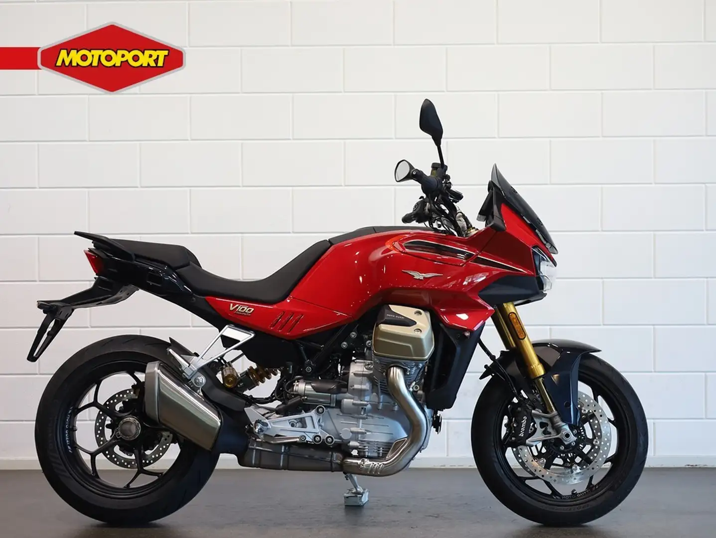 Moto Guzzi V 100 Mandello Wind Tunnel Rood - 1