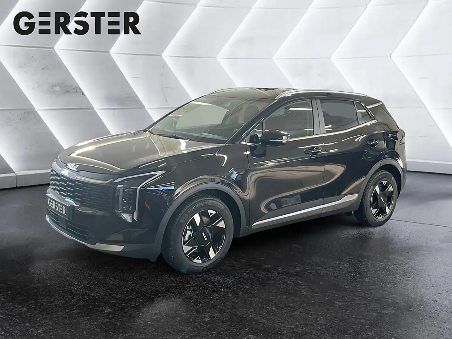 Kia Sportage 1,6 TGDI 48V Silber DCT Schwarz - 1