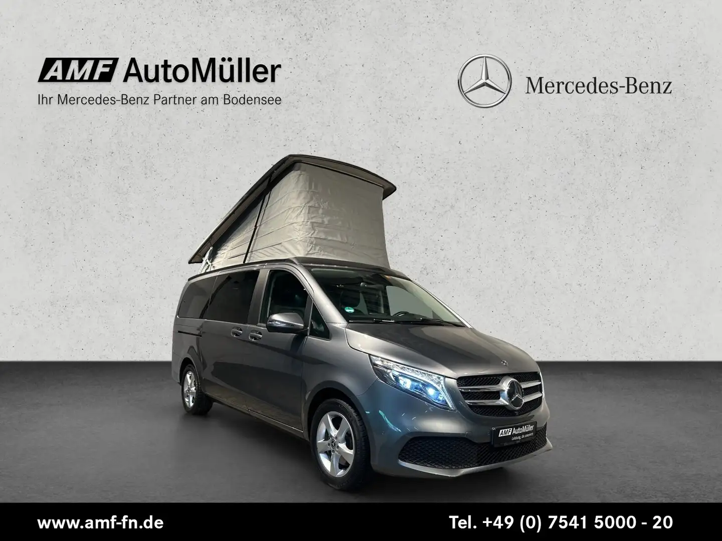 Mercedes-Benz V 300 V 300 d 4M MP Horizon Edition DISTRO+AHK+360°+SD Сірий - 1