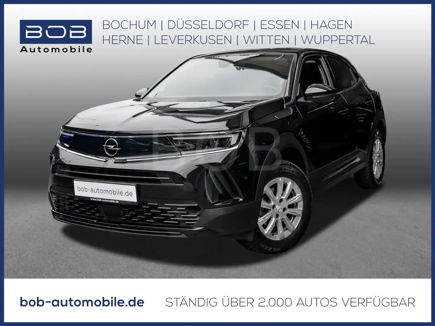 Opel Mokka 1.2 Turbo Edition SHZ+Klima+Kamera Negro - 1