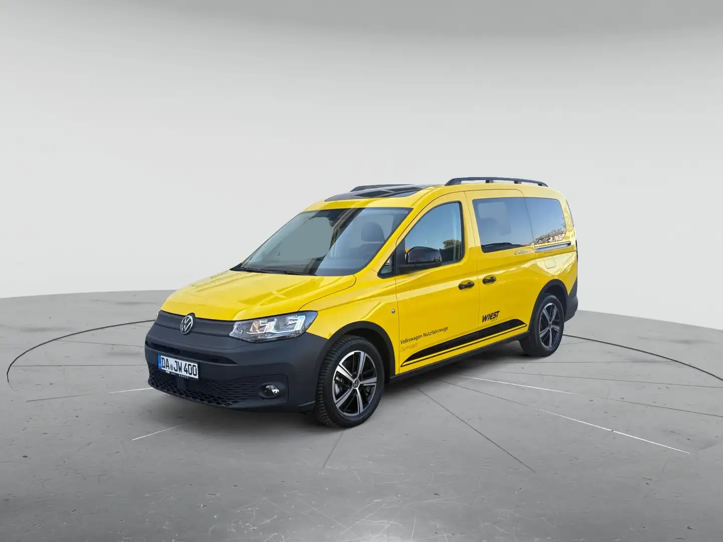 Volkswagen Caddy Maxi 1.5 l TSI 7-Gang-DSG Jaune - 2