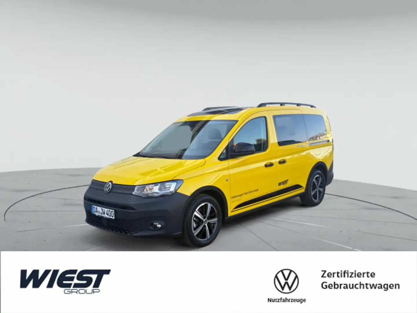 Volkswagen Caddy Maxi 1.5 l TSI 7-Gang-DSG Jaune - 1