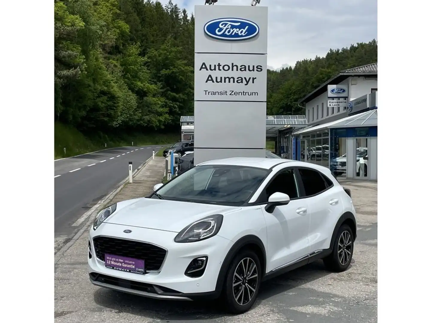 Ford Puma Titanium Hybrid Blanco - 1
