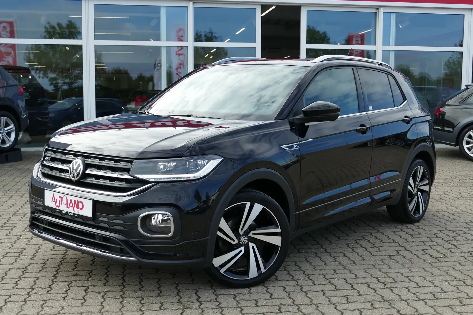 Volkswagen T-Cross 1.0 TSI R-Line LED Navi ACC App Connect Noir - 2