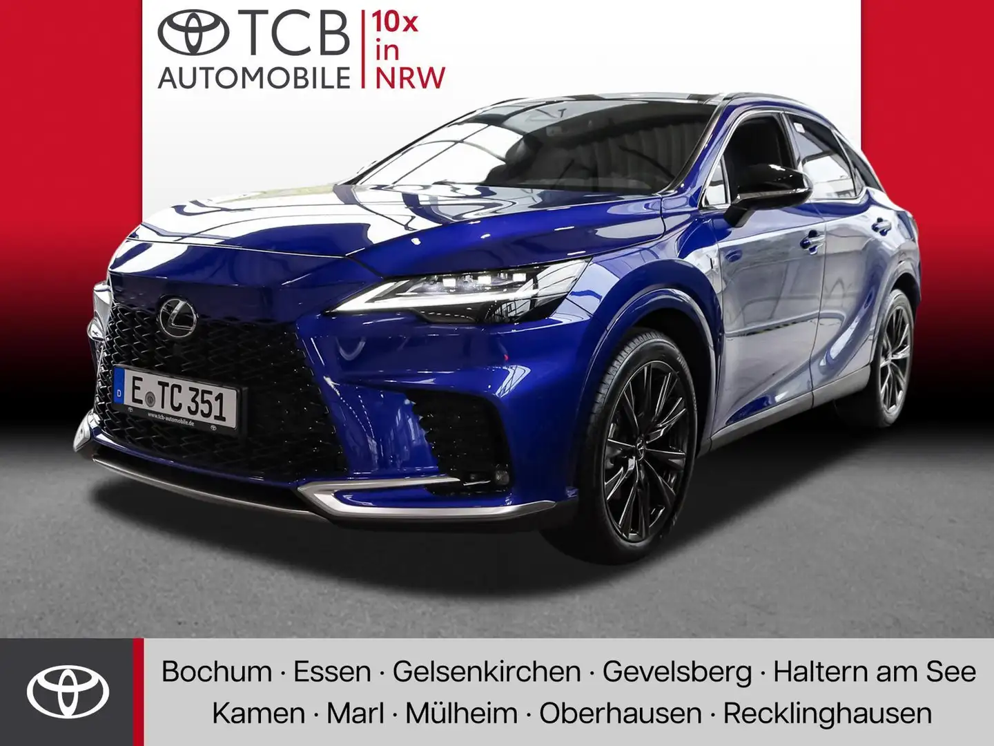 Lexus RX 350h h F Sport Design NAVI SHZ PDC KLIMA BT ZV Blau - 1