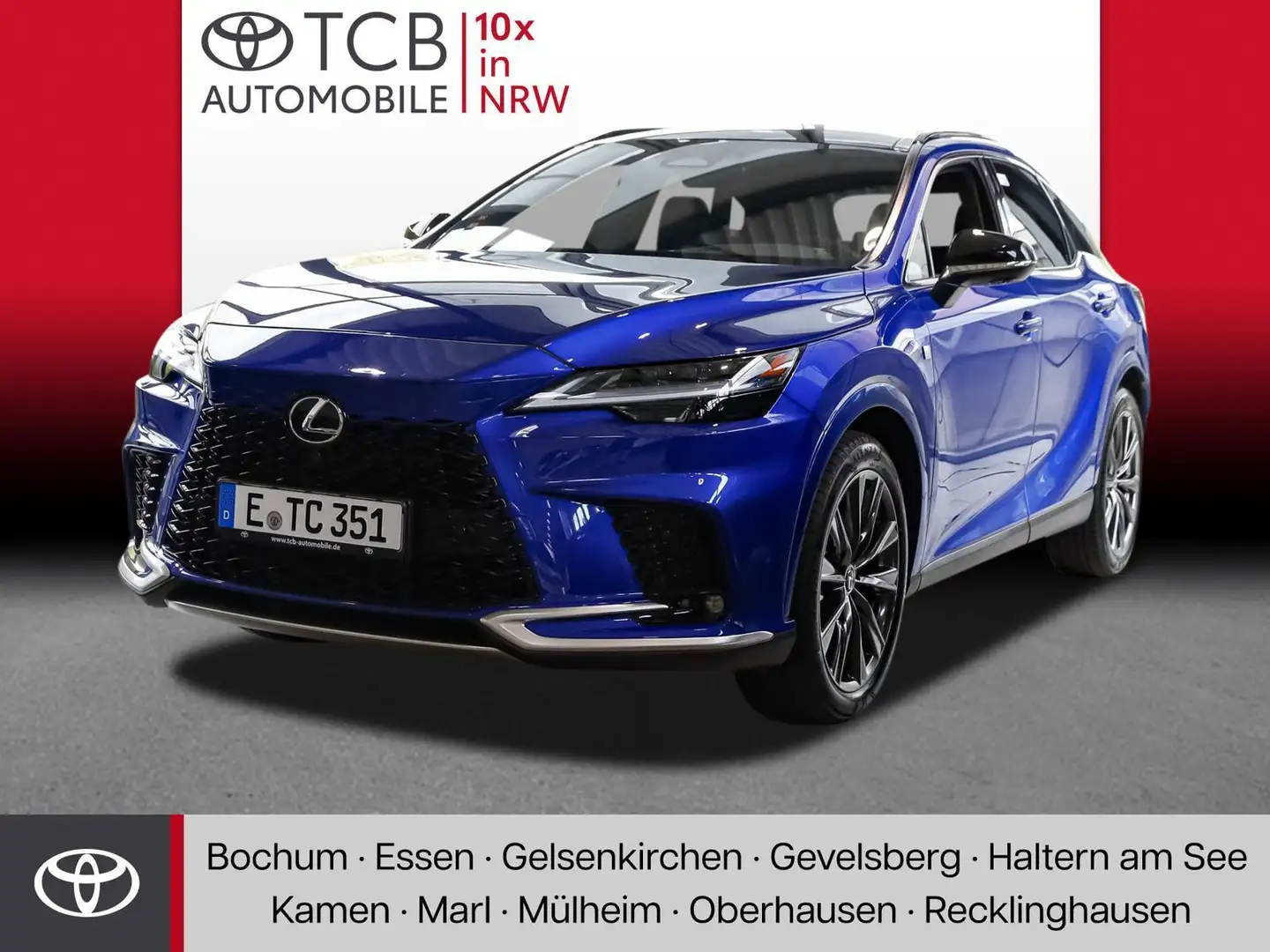 Lexus RX 350h h F Sport Design NAVI SHZ PDC KLIMA BT ZV Niebieski - 1
