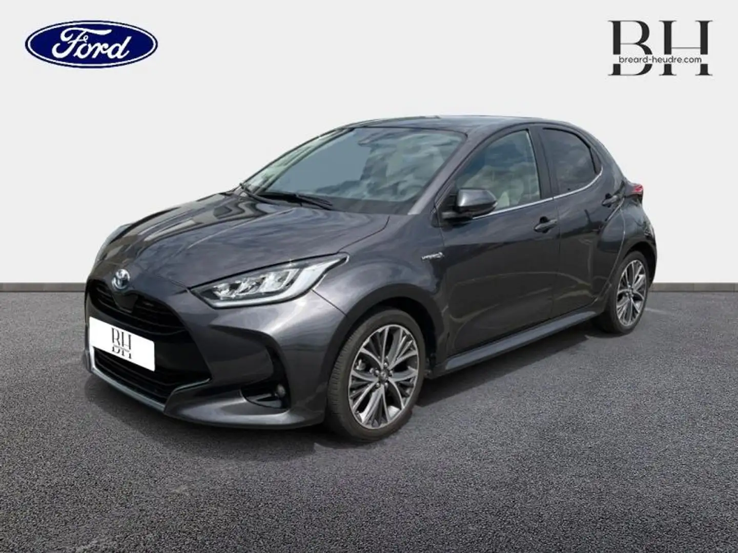 Toyota Yaris 116h Iconic 5p Gris - 1