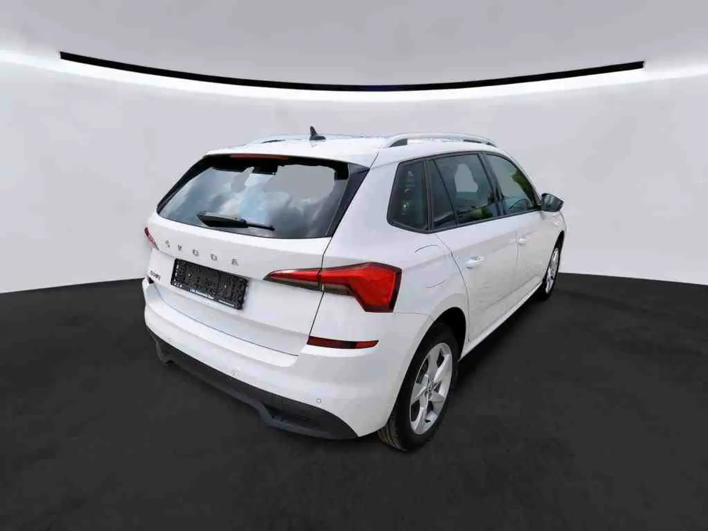 Skoda Kamiq 1.5 TSI DSG STYLE*KESSY*LED*AHK*KAMERA*KLI Weiß - 2