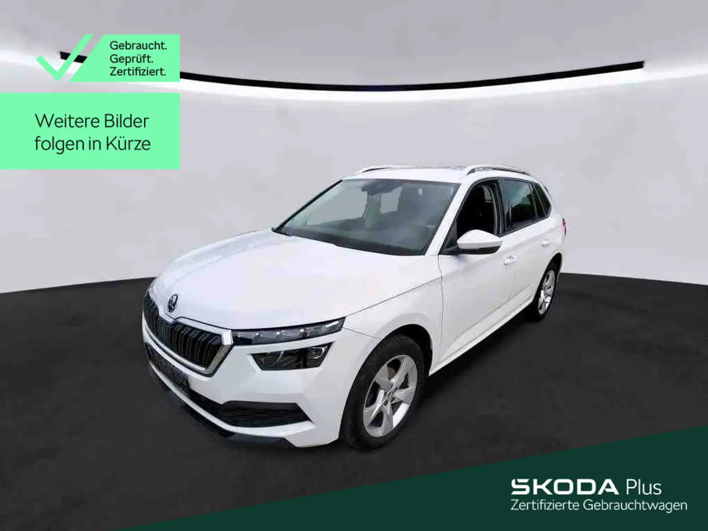 Skoda Kamiq 1.5 TSI DSG STYLE*KESSY*LED*AHK*KAMERA*KLI Weiß - 1
