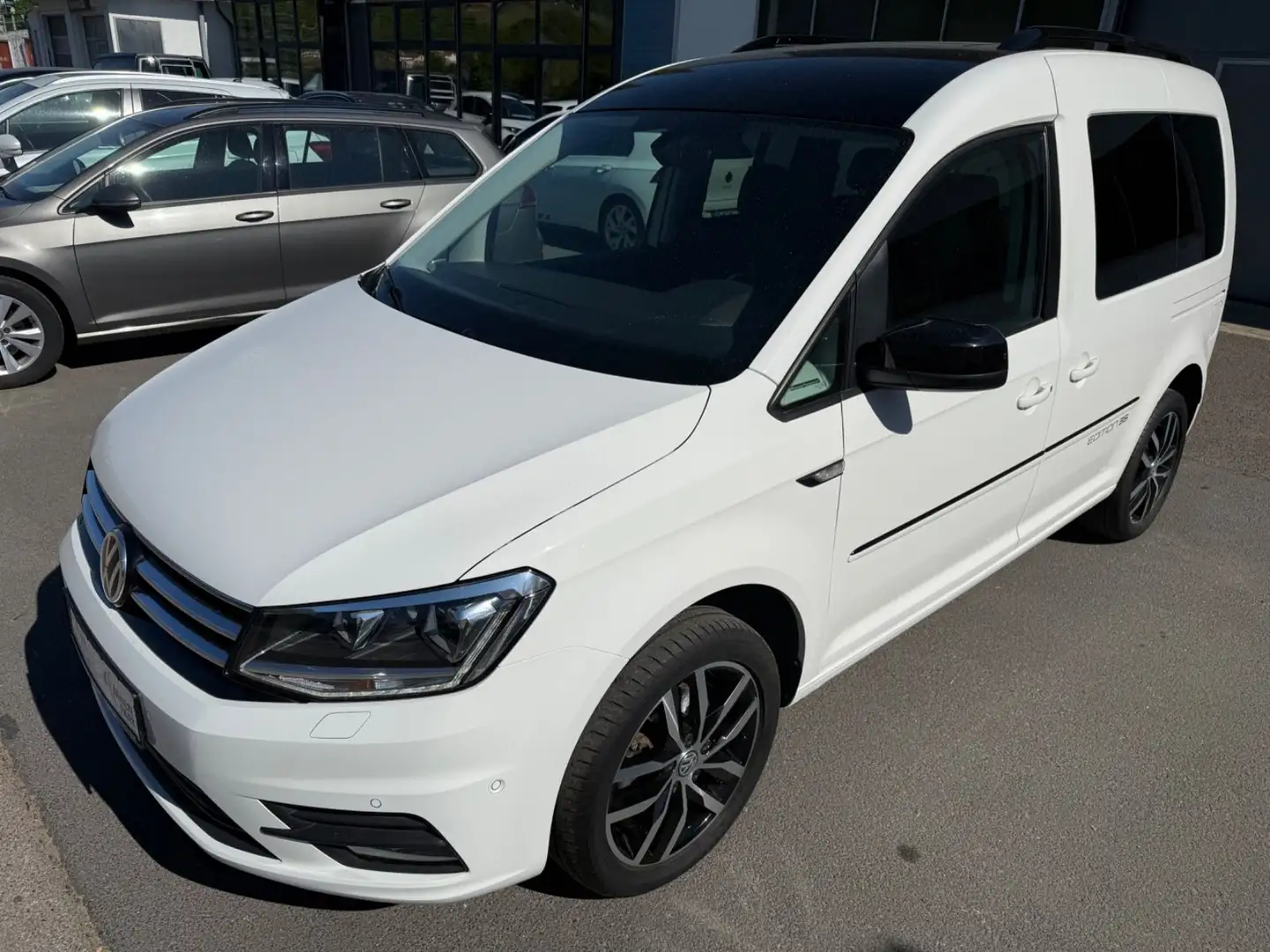 Volkswagen Caddy 2.0 TDI Edition 35 Bi-Xenon Navi Kamera Weiß - 1