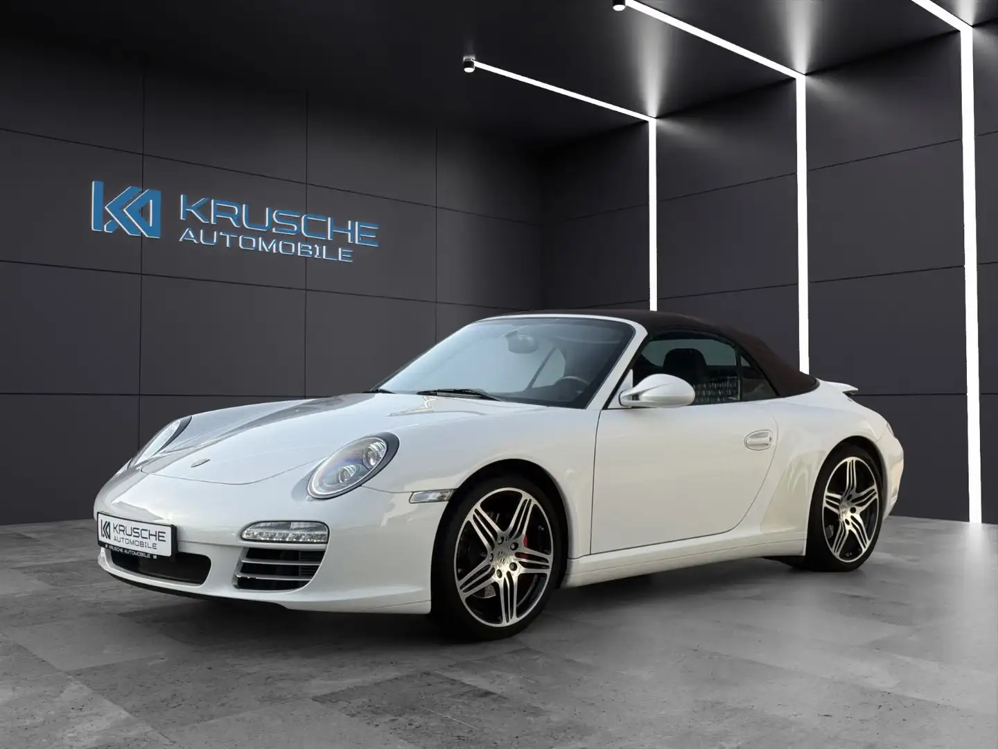 Porsche 997 .2 4S Cabriolet*2.Hd.*dt.At*MwSt*Sportabgasan Weiß - 2