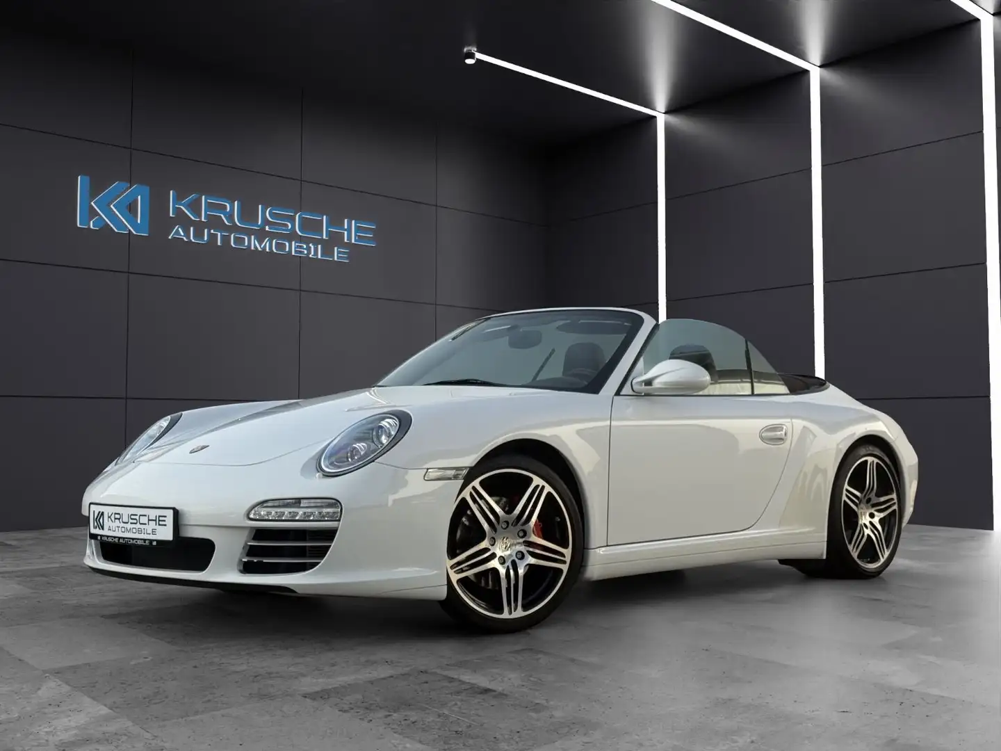 Porsche 997 .2 4S Cabriolet*2.Hd.*dt.At*MwSt*Sportabgasan Weiß - 1